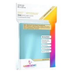 Sleeves Transparents 81 X 122MM 90P 5 Sleeves Transparents 81 X 122MM 90P -Plateau Jeux Magasin 81 x 122 Gamegenic 20