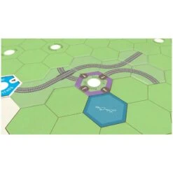 Age Of Steam Deluxe – Acrylic Track Tiles -Plateau Jeux Magasin Age of Steam Deluxe Acrylic Track Tiles 1