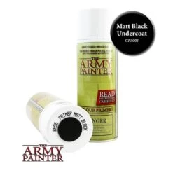 Army Painter – Base Primer Matt Black -Plateau Jeux Magasin Army Painter Base Primer Matt Black 1