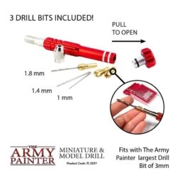 Army Painter – Miniature & Model Drill -Plateau Jeux Magasin Army Painter Miniature Model Drill 2