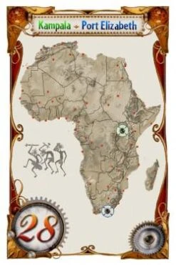 Les Aventuriers Du Rail – Africa -Plateau Jeux Magasin Aventuriers du Rail Map Collection Africa2 1