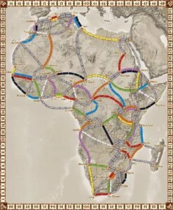 Les Aventuriers Du Rail – Africa -Plateau Jeux Magasin Aventuriers du Rail Map Collection Africa4 1