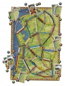 Les Aventuriers Du Rail – Pays-Bas -Plateau Jeux Magasin Aventuriers du Rail Map Collection Pays Bas 62 1