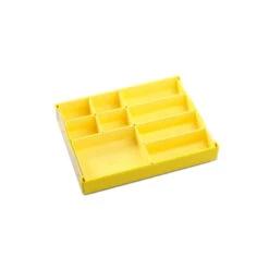 Boite De Rangement – Token Silo Jaune -Plateau Jeux Magasin Boite de Rangement Token Silo Jaune 1