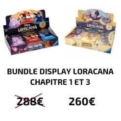 Disney Lorcana – Bundle Display Chapitre 1 ET 3