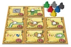 Carcassonne – Mini 2 – Méssagers -Plateau Jeux Magasin Carcassonne Mini 2 Messagers2 1