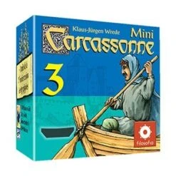 Carcassonne – Mini 3 – Ferrys -Plateau Jeux Magasin Carcassonne Mini 3 Ferrys3 1