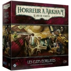 Horreur à Arkham JCE – Les Clefs écarlates (Investigateurs) -Plateau Jeux Magasin HaA JCE Les clefs ecarlates Investigatueus