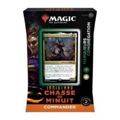Magic The Gathering – Innistrad Chasse De Nuit Commander Deck Marqueurs Et Congrégation -Plateau Jeux Magasin MTG Innistrad Midnight Hunt Commander Deck Marqueurs et Congregation 1