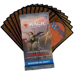Magic The Gathering – Commander Légendes La Bataille De La Porte De Baldur – Booster De Draft -Plateau Jeux Magasin MTG – Commander Legendes La bataille de la Porte de Baldur Booster de Draft 1