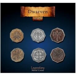 Metal Coins – Dwarven Set Legendary