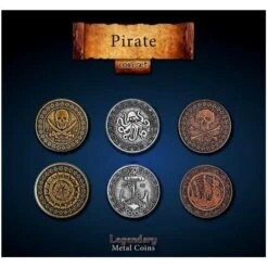Metal Coins – Pirate Set Legendary