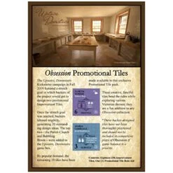 Obsession – Promotional Tiles VO -Plateau Jeux Magasin Obsession Promotional Tiles