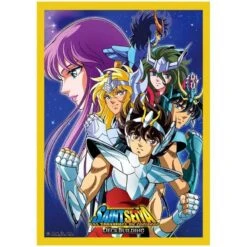 Sleeves Saint Seiya 65 X 90MM 200P Chevalier De Bronze -Plateau Jeux Magasin Saint Seiya Chevalier de Bronze