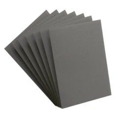 Sleeves Transparents Matte 66 X 91MM 100P Gris -Plateau Jeux Magasin Sleeves Transparents 66 x 91MM 100P Gris Matte