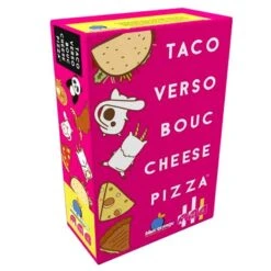 Taco Verso Bouc Cheese Pizza -Plateau Jeux Magasin Taco Verso Bouc Cheese Pizza