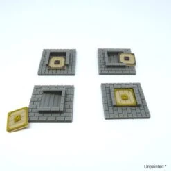 Zombicide Black Plague – Portes De Cryptes -Plateau Jeux Magasin Zombicide Black Plague Portes de Cryptes 1