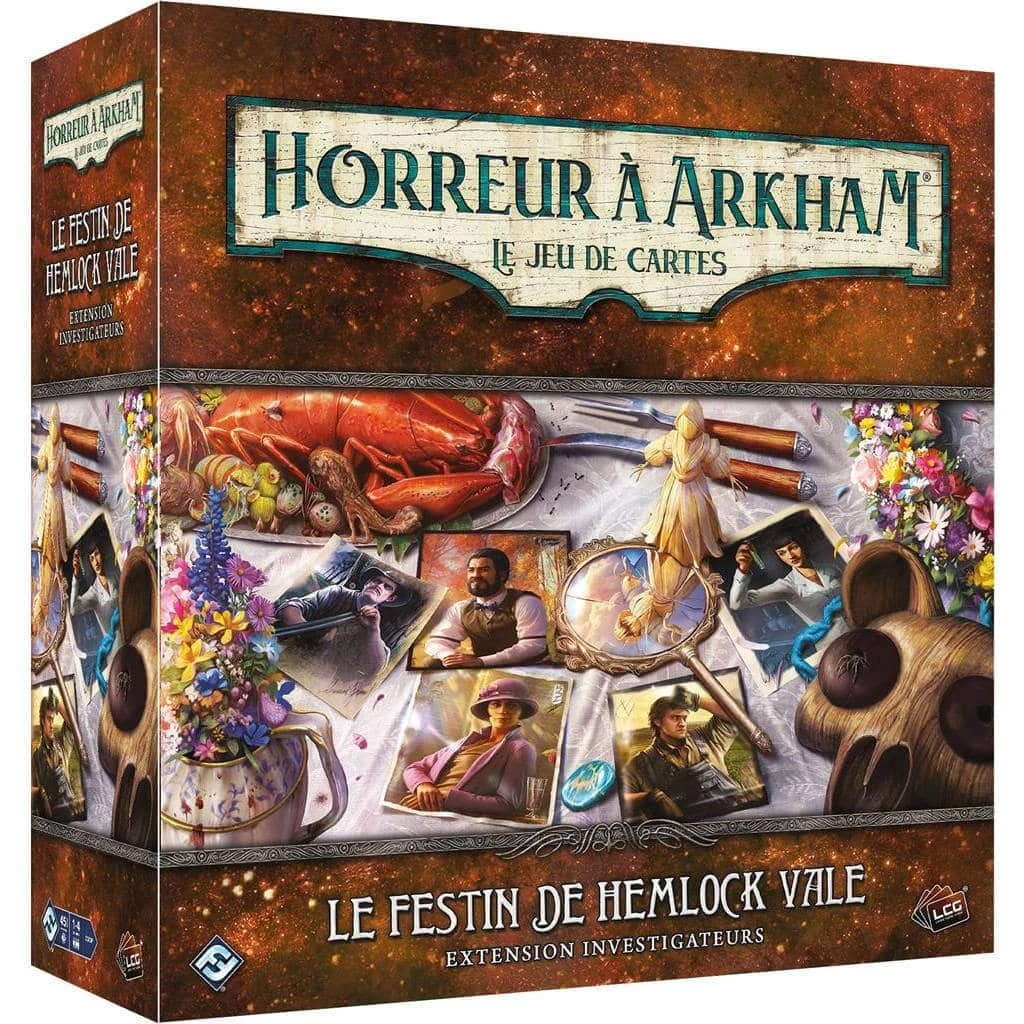 Horreur à Arkham JCE – Le Festin De Hemlock Vale (Investigateurs) 1 Horreur à Arkham JCE – Le Festin De Hemlock Vale (Investigateurs)